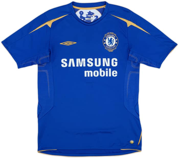 2005-06 Chelsea Centenary Home Shirt Lampard #8 - 6/10 - (S)