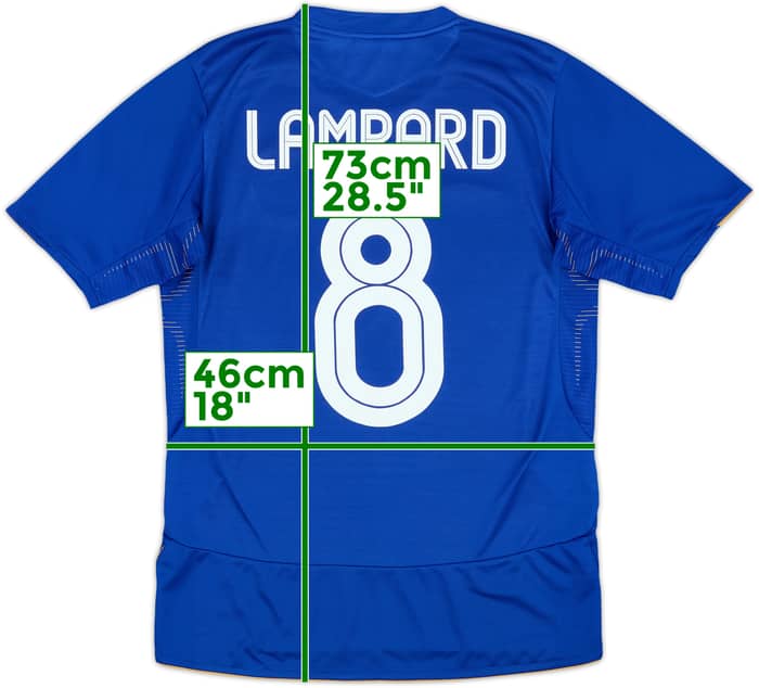 2005-06 Chelsea Centenary Home Shirt Lampard #8 - 6/10 - (S)