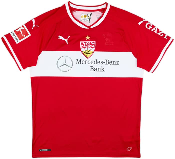 2018-19 Stuttgart Away Shirt Kempf #4 - 9/10 - (L)