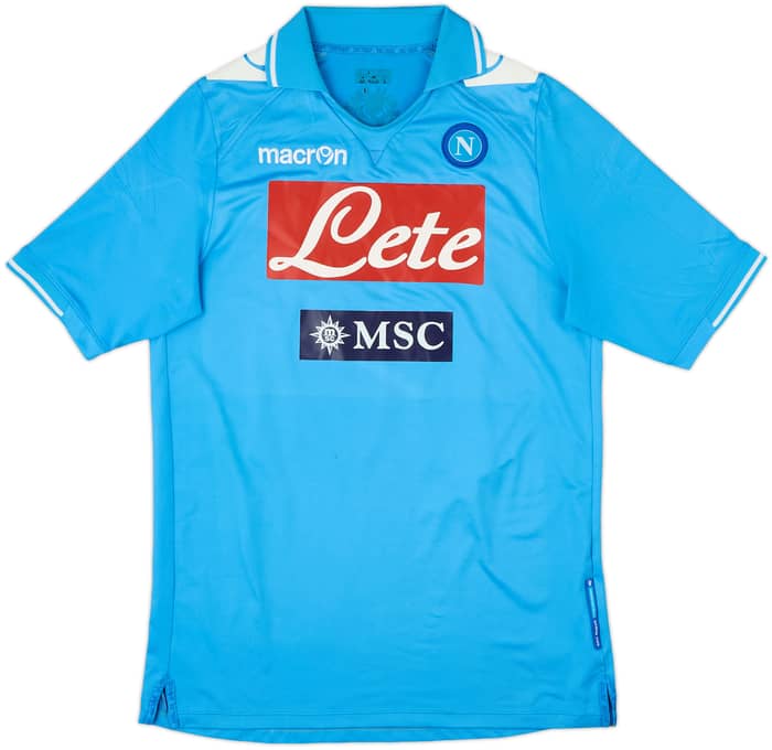 2011-12 Napoli Home Shirt Lavezzi #22 - 6/10 - (XXL)