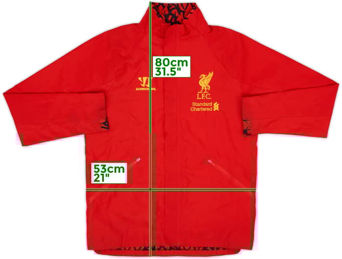 2012-13 Liverpool Warrior Track Jacket - 6/10 - (S)