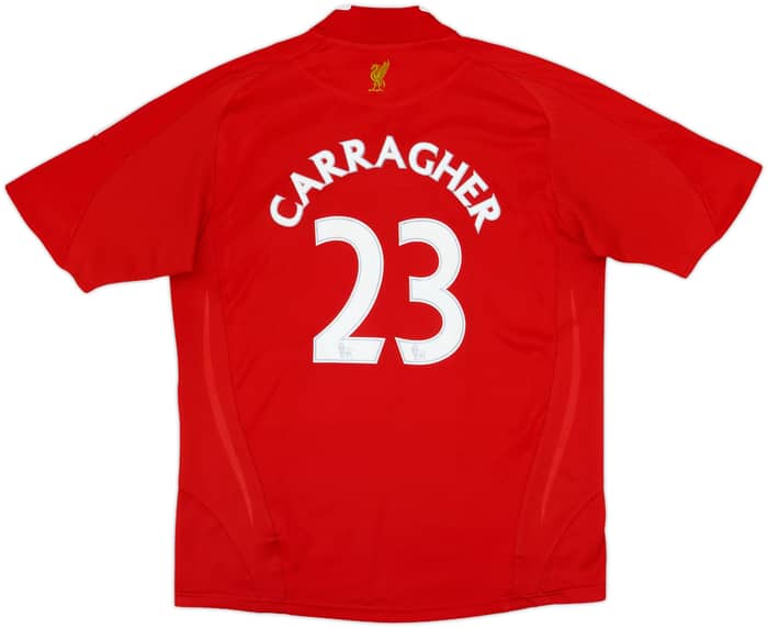 2008-10 Liverpool Home Shirt Carragher #23 - 6/10 - (L.Boys)