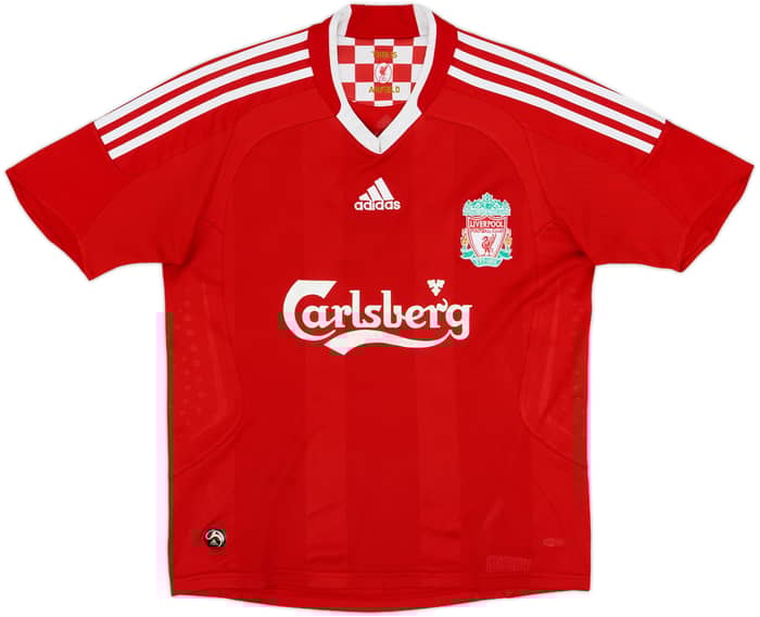 2008-10 Liverpool Home Shirt Carragher #23 - 6/10 - (L.Boys)