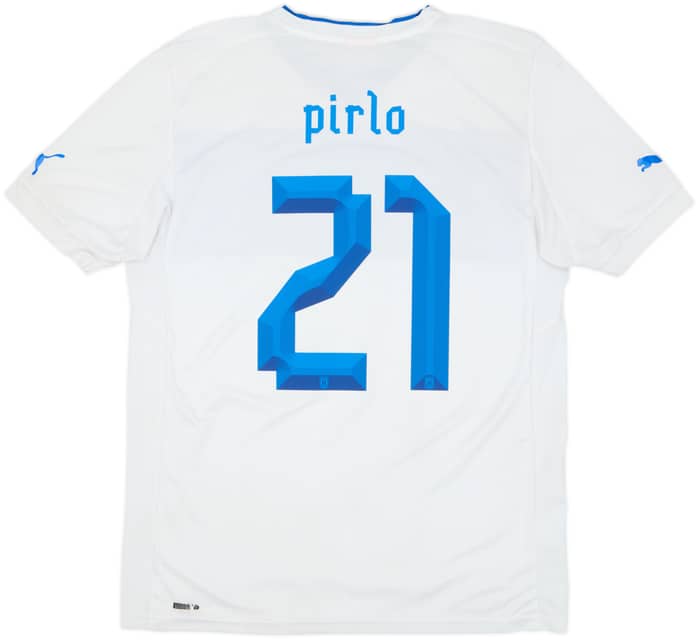 2012-13 Italy Away Shirt Pirlo #21 - 6/10 - (L)
