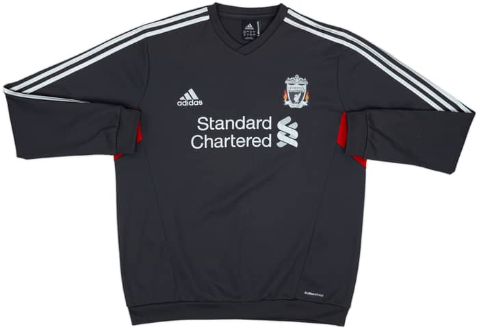 2011-12 Liverpool adidas Sweat Top - 9/10 - (XL)