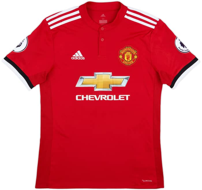 2017-18 Manchester United Home Shirt Rashford #19 - 8/10 - (M)