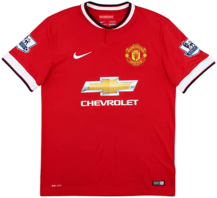 2014-15 Manchester United Home Shirt Blind #17 - 7/10 - (M)