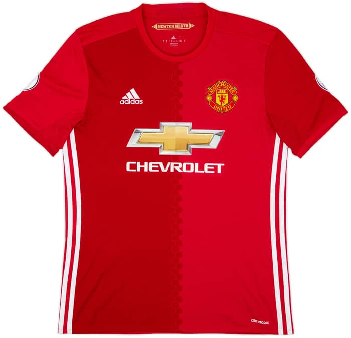 2016-17 Manchester United Home Shirt Ibrahimovic #9 - 7/10 - (M)