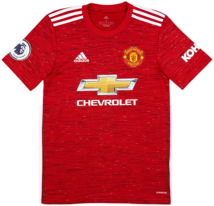 2020-21 Manchester United Home Shirt B.Fernandes #18 - 8/10 - (S)
