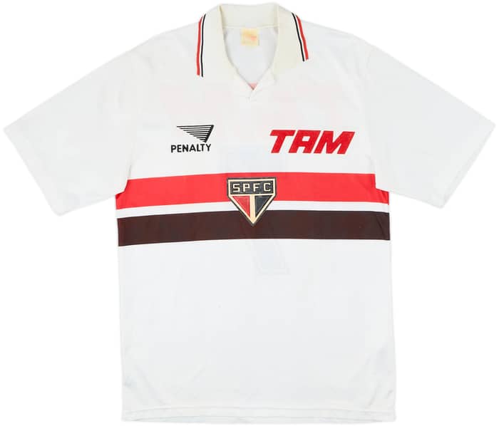 1993 Sao Paulo Home Shirt #7 - 8/10 - (M)