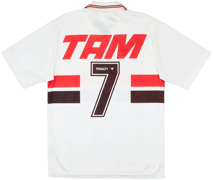 1993 Sao Paulo Home Shirt #7 - 8/10 - (M)