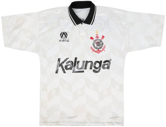 1992-94 Corinthians Home Shirt - 7/10 - (L)
