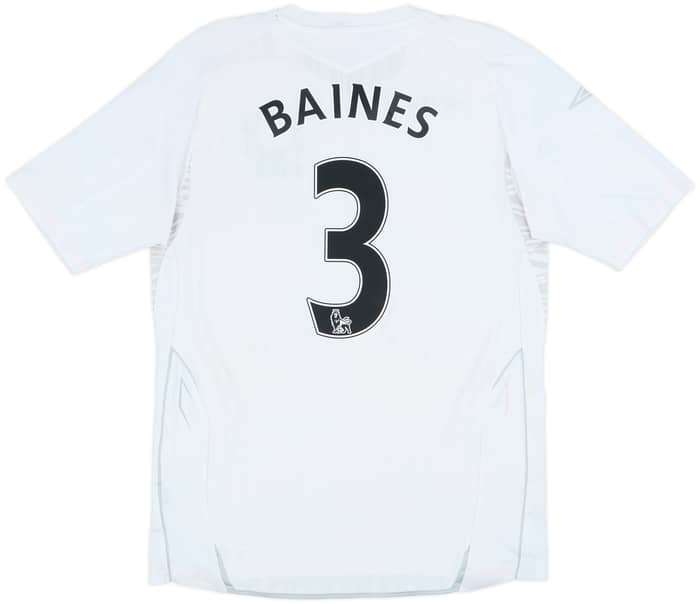 2007-08 Everton Away Shirt Baines #3 - 7/10 - (M)