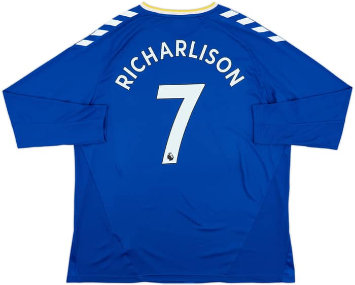 2021-22 Everton Home L/S Shirt Richarlison #7 - 8/10 - (3XL)
