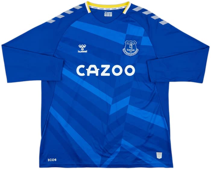 2021-22 Everton Home L/S Shirt Richarlison #7 - 8/10 - (3XL)