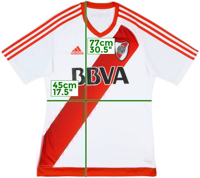 2016-17 River Plate Home Shirt - 10/10 - (M)