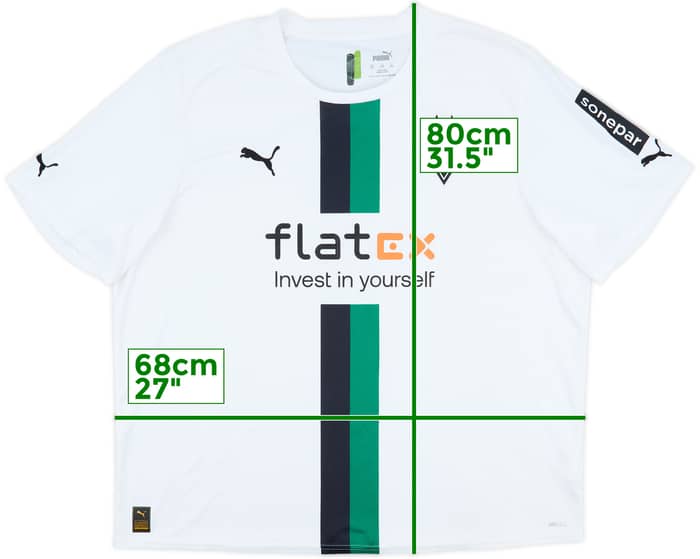 2022-23 Borussia Monchengladbach Home Shirt - 10/10 - (3XL)