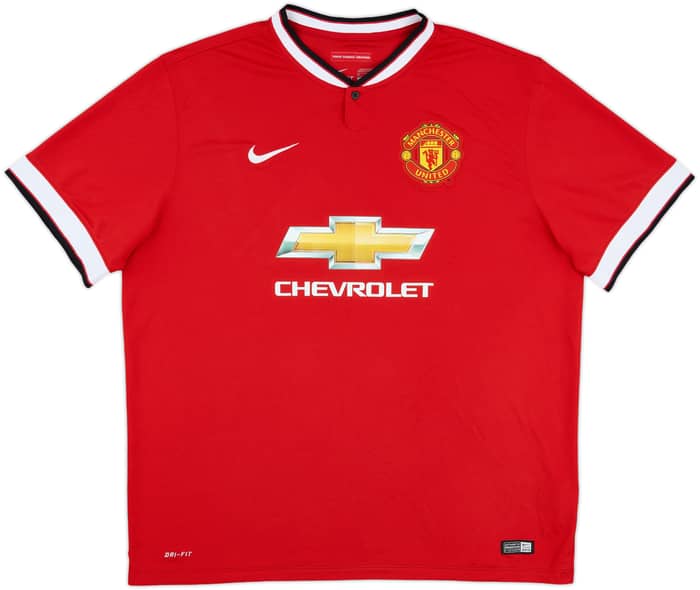 2014-15 Manchester United Home Shirt Di Maria #7 - 8/10 - (XXL)
