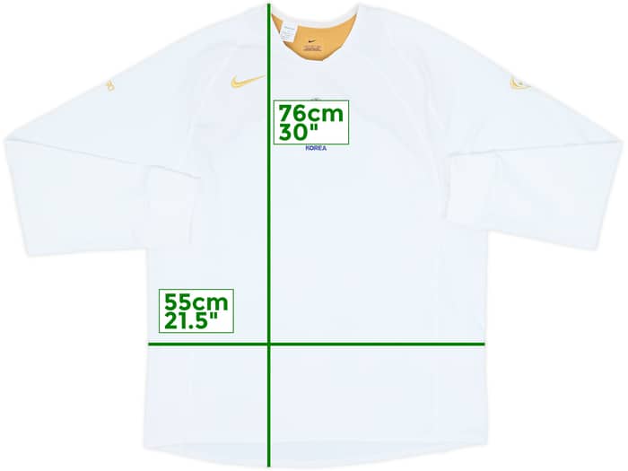 2004-05 South Korea Nike Training L/S Shirt - 8/10 - (L)