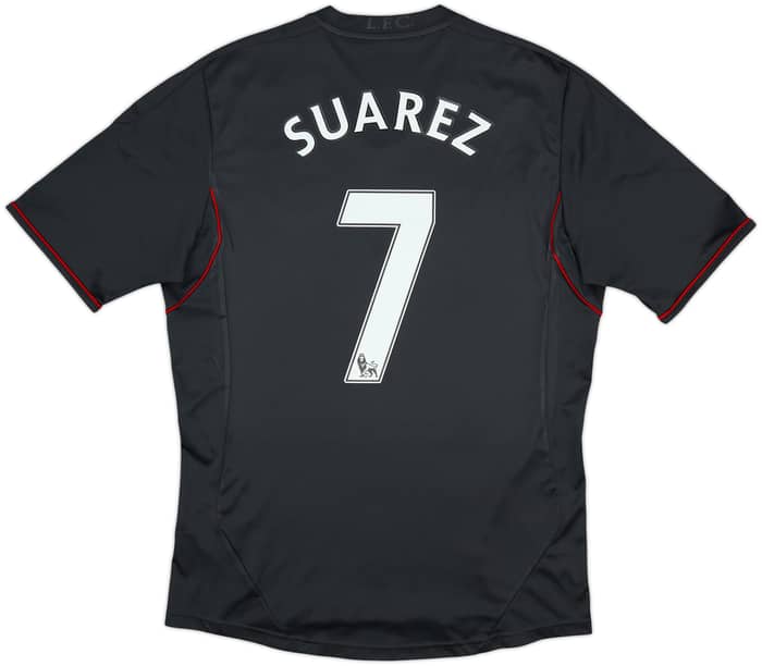 2011-12 Liverpool Away Shirt Suarez #7 - 5/10 - (M)