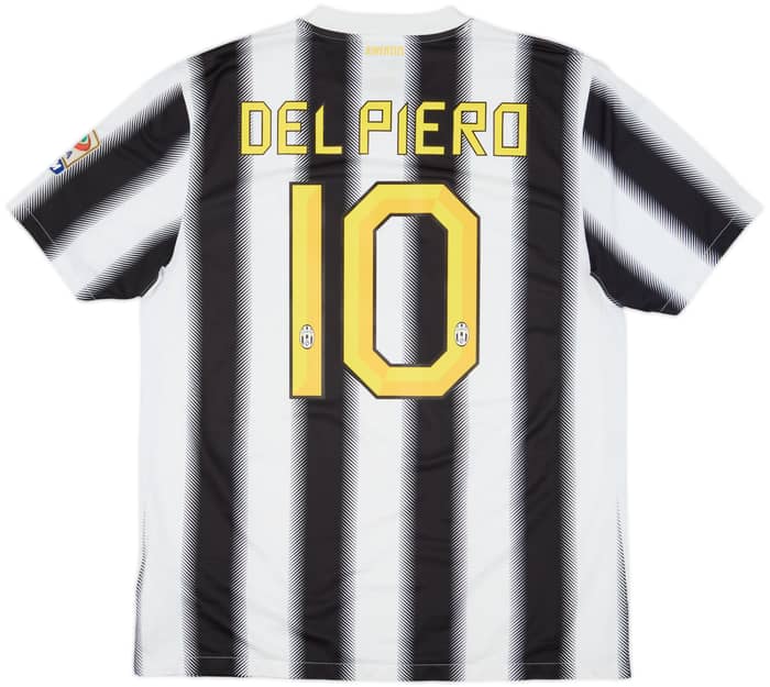 2011-12 Juventus Home Shirt Del Piero #10 - 7/10 - (L)