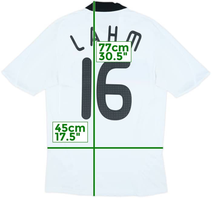 2008-09 Germany Home Shirt Lahm #16 - 6/10 - (S)