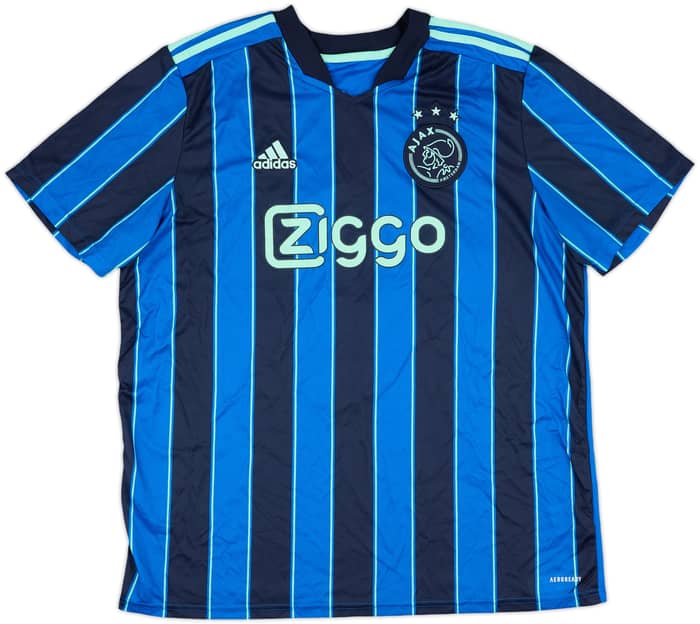 2021-22 Ajax Away Shirt Alvarez #4 - 8/10 - (XL)