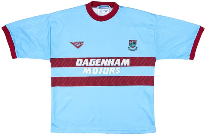 1993-95 West Ham Away Shirt - 9/10 - (XL)