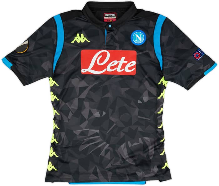 2018-19 Napoli European Authentic Away Shirt Koulibaly #26 - 8/10 - (L)