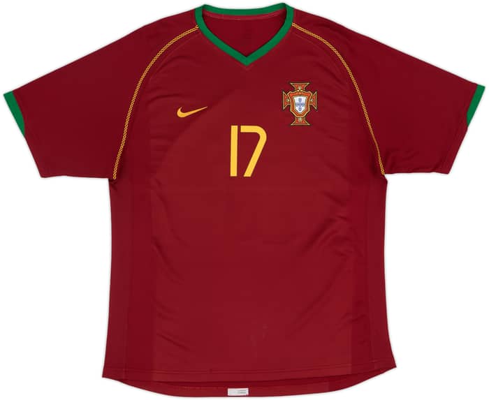 2006-08 Portugal Home Shirt C.Ronaldo #17 - 6/10 - (L)
