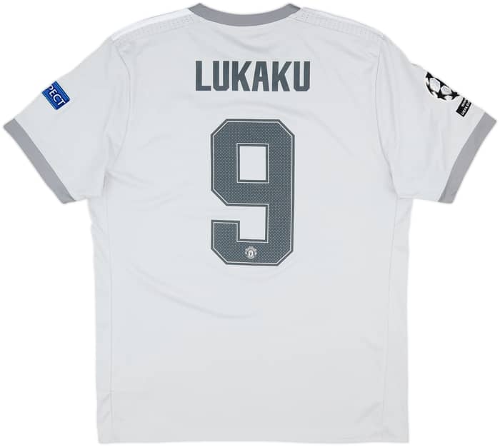 2017-18 Manchester United Third Shirt Lukaku #9 - 8/10 - (L)