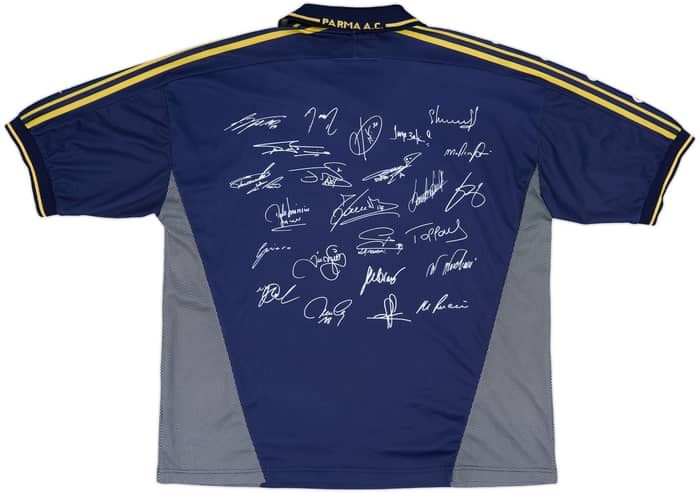 2000-01 Parma Signed Third Shirt - 7/10 - (XL)