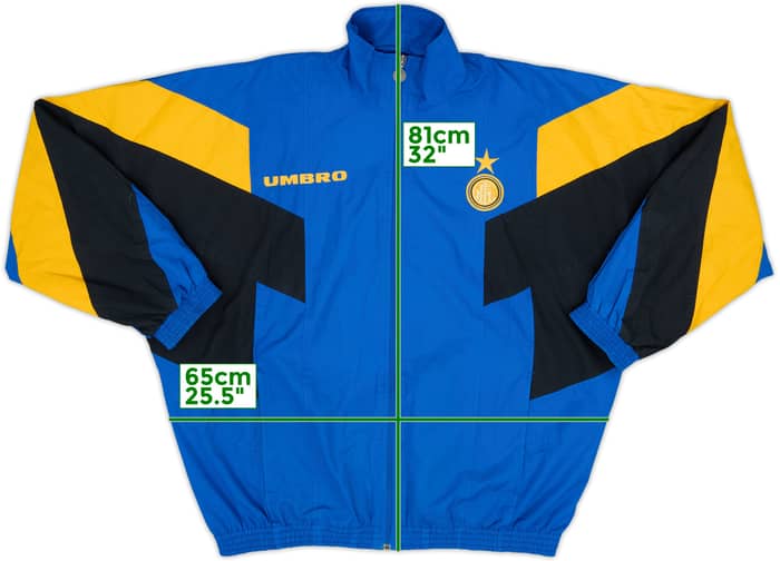 1996-98 Inter Milan Umbro Track Jacket - 9/10 - (XL)