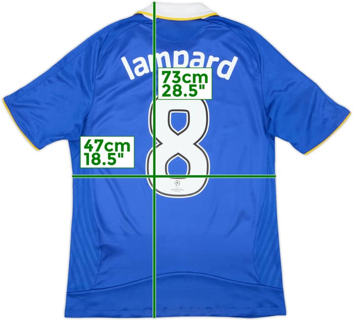 2008-09 Chelsea Home Shirt Lampard #8 - 8/10 - (M)