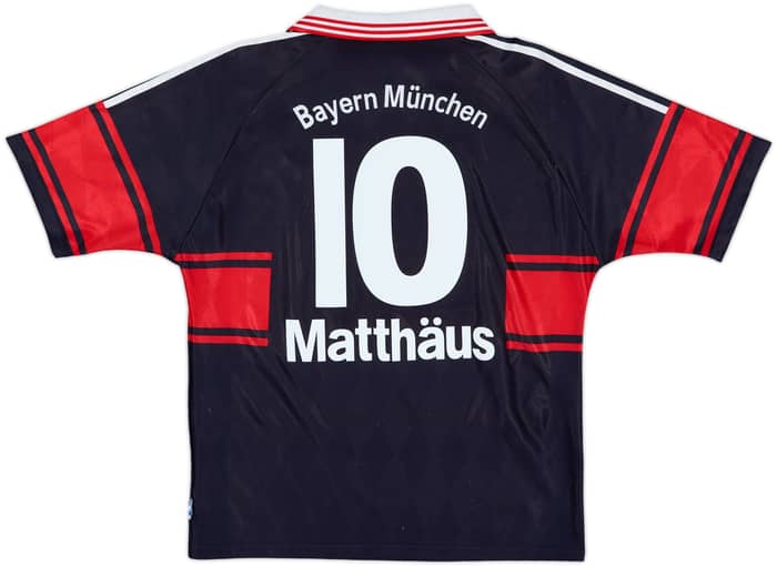 1997-99 Bayern Munich Home Shirt Matthaus #10 - 9/10 - (XL.Boys)
