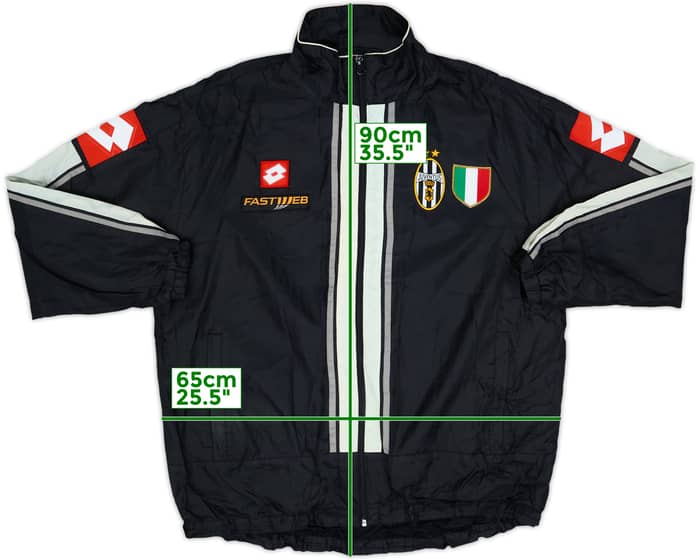 2002-03 Juventus Lotto Track Jacket - 8/10 - (XL)