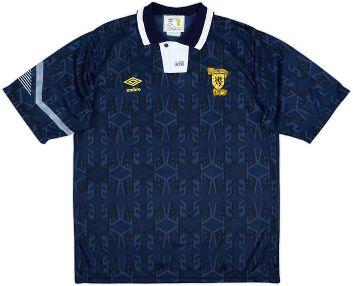 1991-94 Scotland Home Shirt - 8/10 - (L)