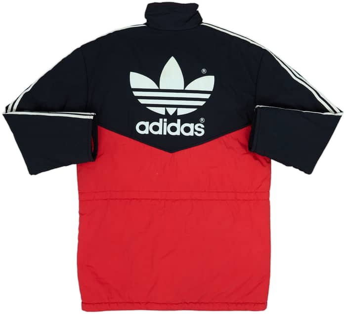 1988-90 adidas Template Padded Bench Coat (Manchester United) - 7/10 - (M)