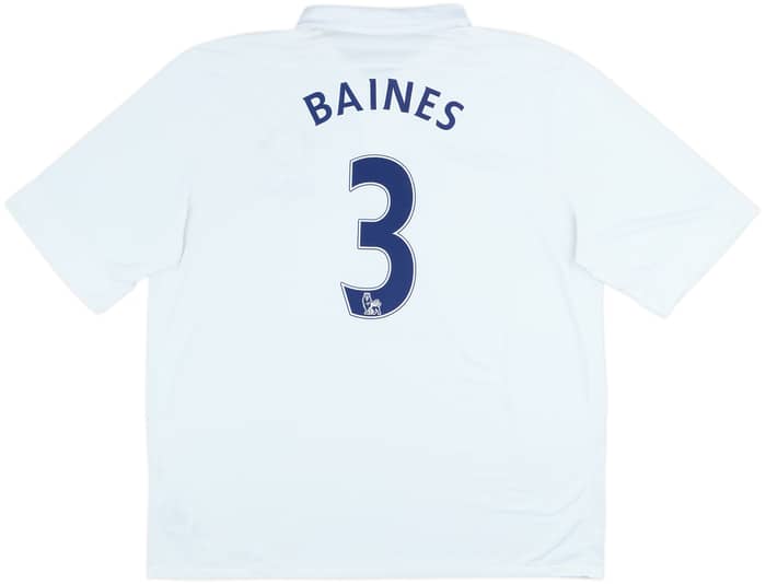 2012-13 Everton Third Shirt Baines #3 - 9/10 - (XXL)