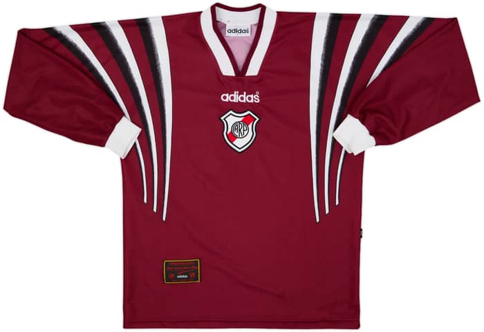 1996-98 River Plate Third L/S Shirt - 9/10 - (S)
