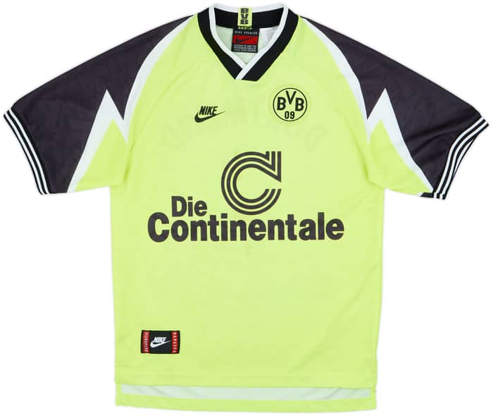 1995-96 Borussia Dortmund Home Shirt Sammer #6 - 9/10 - (S)