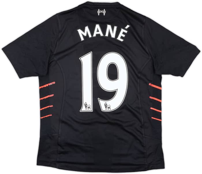 2016-17 Liverpool Away Shirt Mane #19 - 7/10 - (XL.Boys)