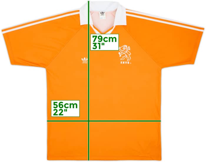 1990-92 Netherlands Home Shirt - 8/10 - (L)