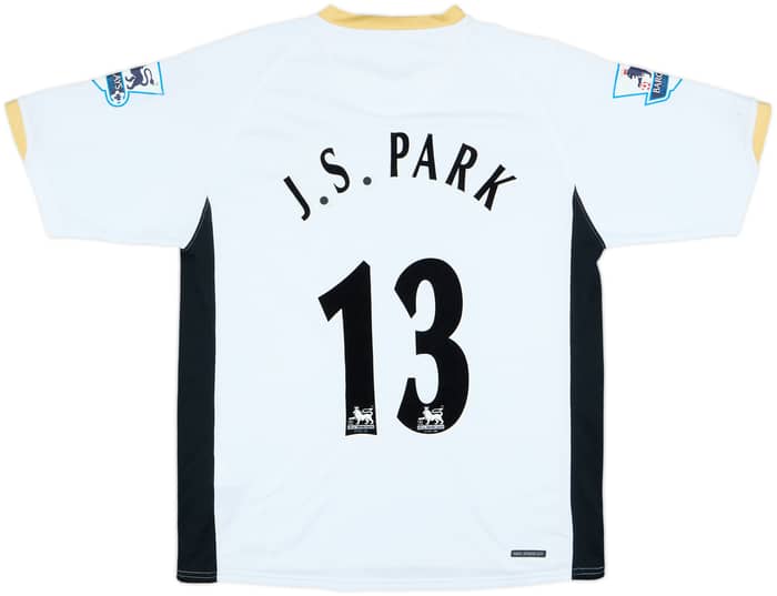 2006-08 Manchester United Away Shirt J.S. Park #13 - 7/10 - (M)