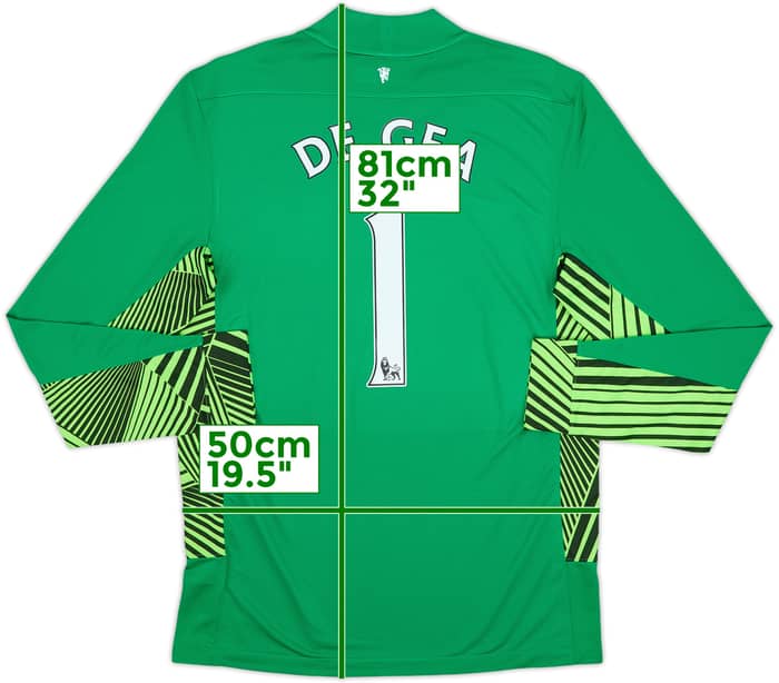 2011-12 Manchester United GK Shirt De Gea #1 (M)