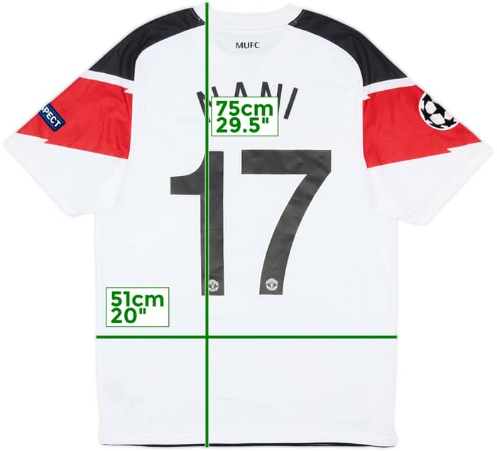 2010-12 Manchester United Away 'Final London 2011' Shirt Nani #17 - 8/10 - (M)