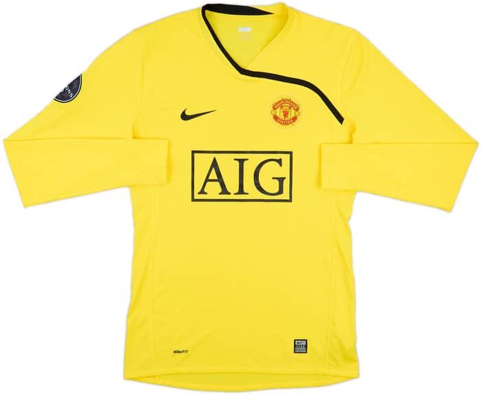 2008-09 Manchester United GK Shirt Van Der Sar #1 - 7/10 - (L)