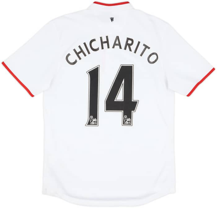 2012-14 Manchester United Away Shirt Chicharito #14 - 6/10 - (S)