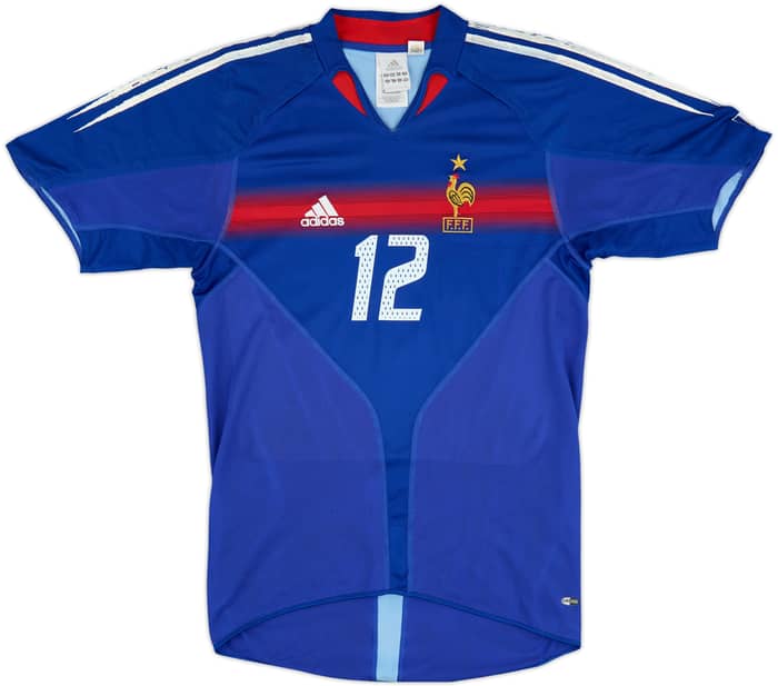 2004-06 France Home Shirt Henry #12 - 6/10 - (S)