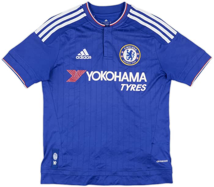 2015-16 Chelsea Home Shirt Kante #7 - 7/10 - (L.Boys)